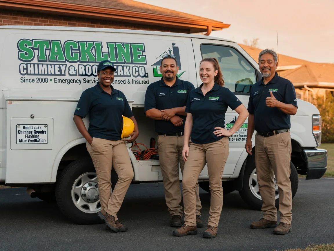 Chimney flashing repair company in Efland, NC